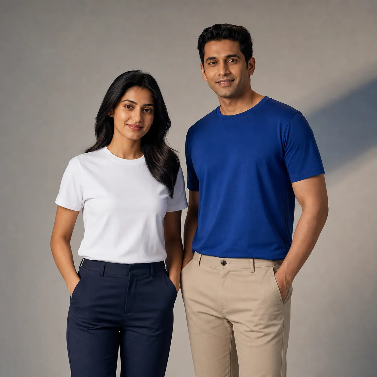 Round-neck tees